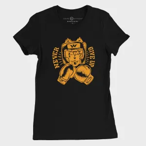 Never Give Up Vintage Tee