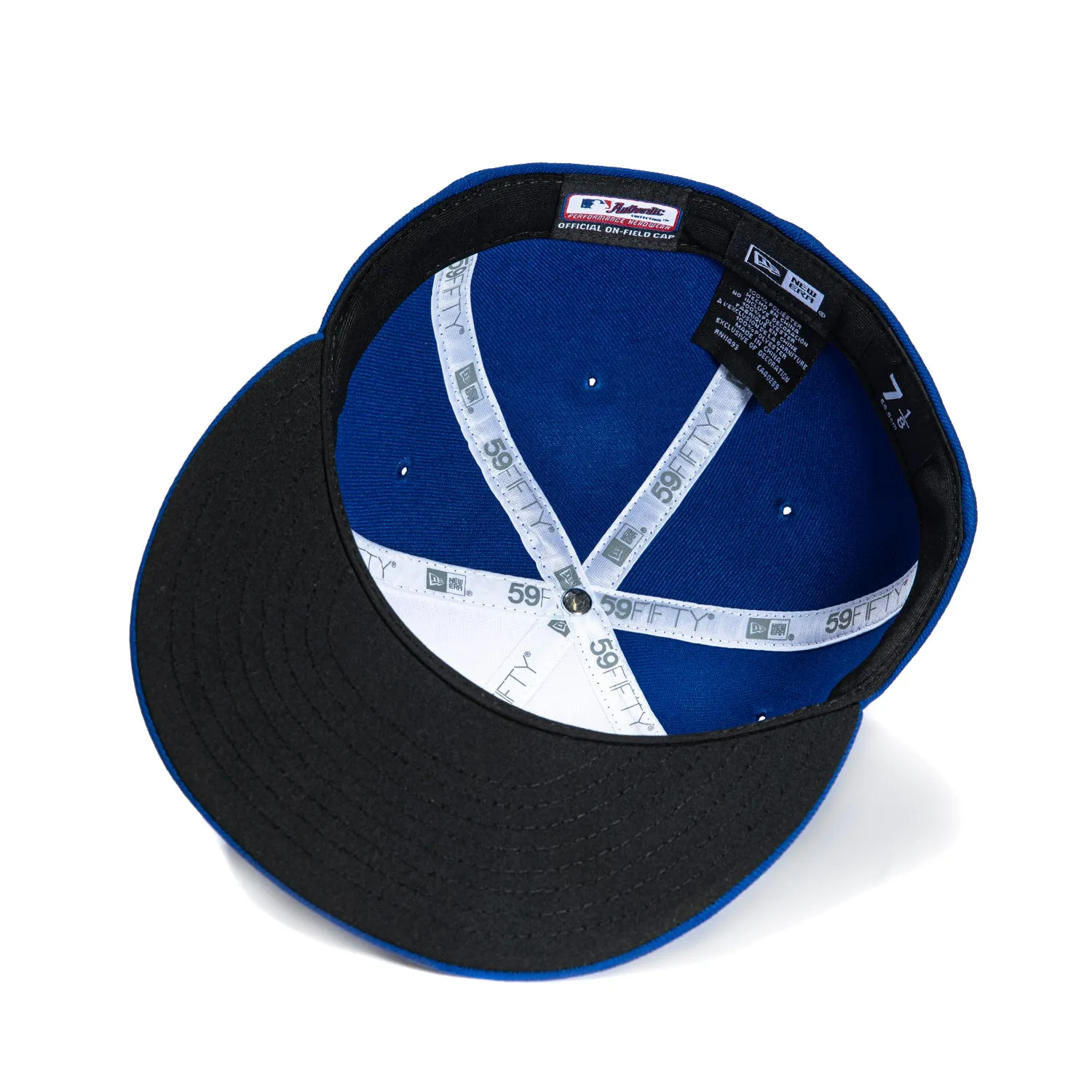 New Era 59Fifty Authentic Collection Chicago Cubs Alternate Rail Hat - White, Royal