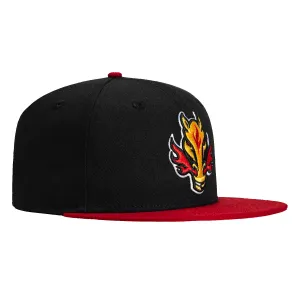 New Era 59Fifty Calgary Flames Blasty Hat - Black, Red