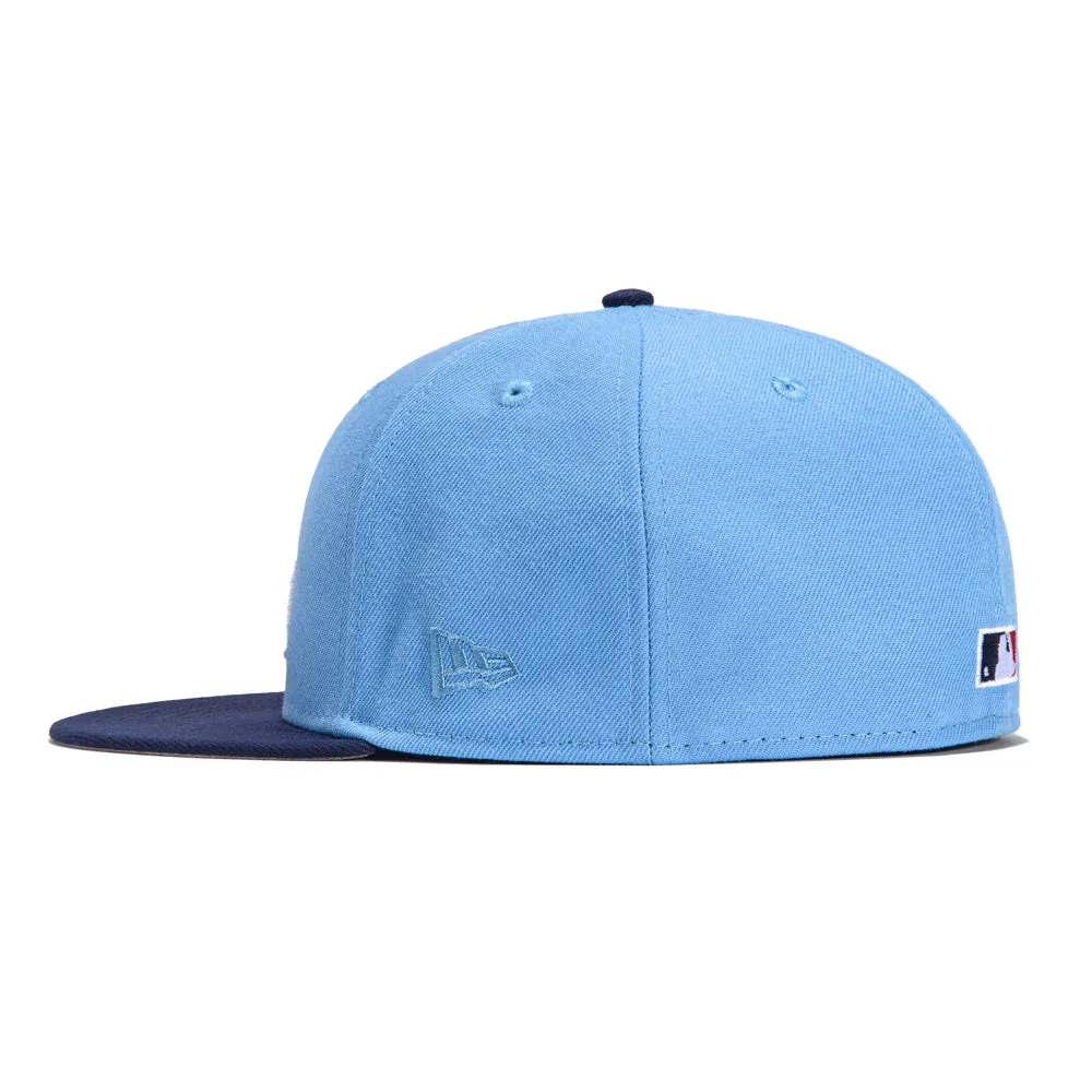 New Era 59Fifty Los Angeles Angels 40th Anniversary Patch Alternate Hat - Light Blue, Light Navy