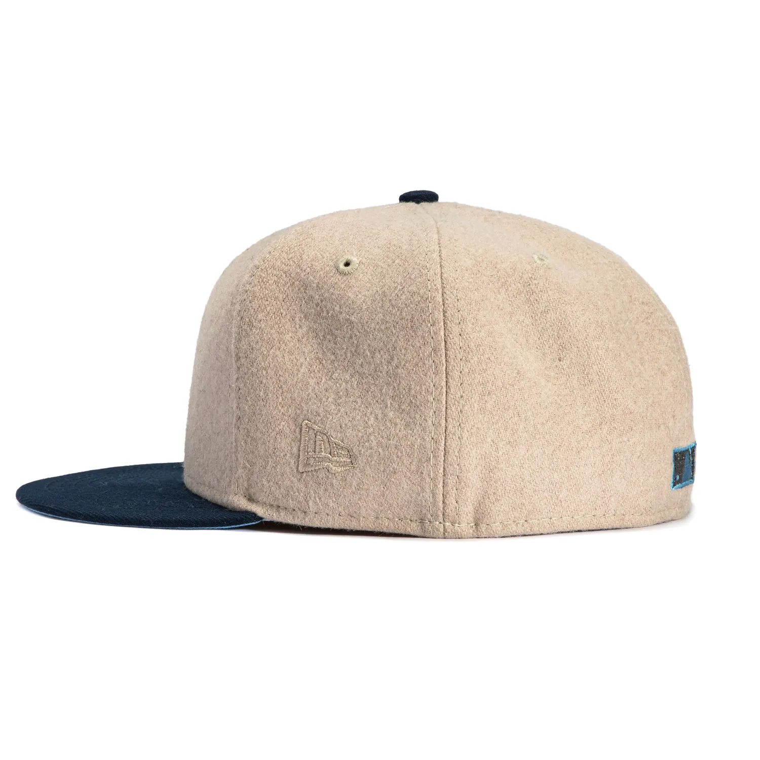 New Era 59Fifty Melton Los Angeles Dodgers 2020 World Series Champions Patch Hat - Stone, Royal