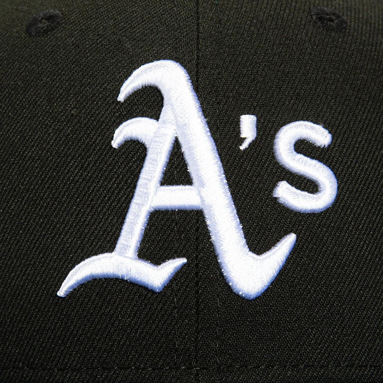 New Era 59Fifty Oakland Athletics 100th Anniversary Stadium Patch Hat - Black, Royal