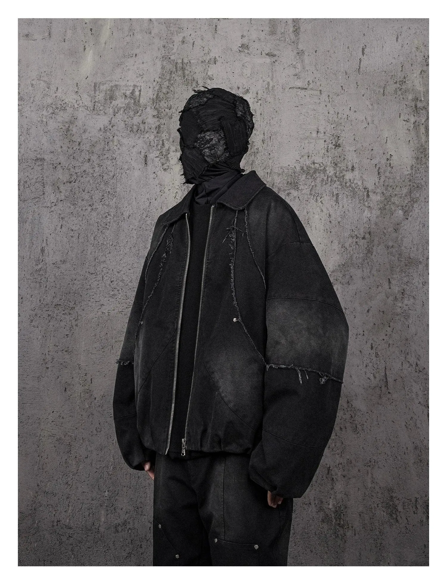 Niche Designer Stone Washed Jacket
