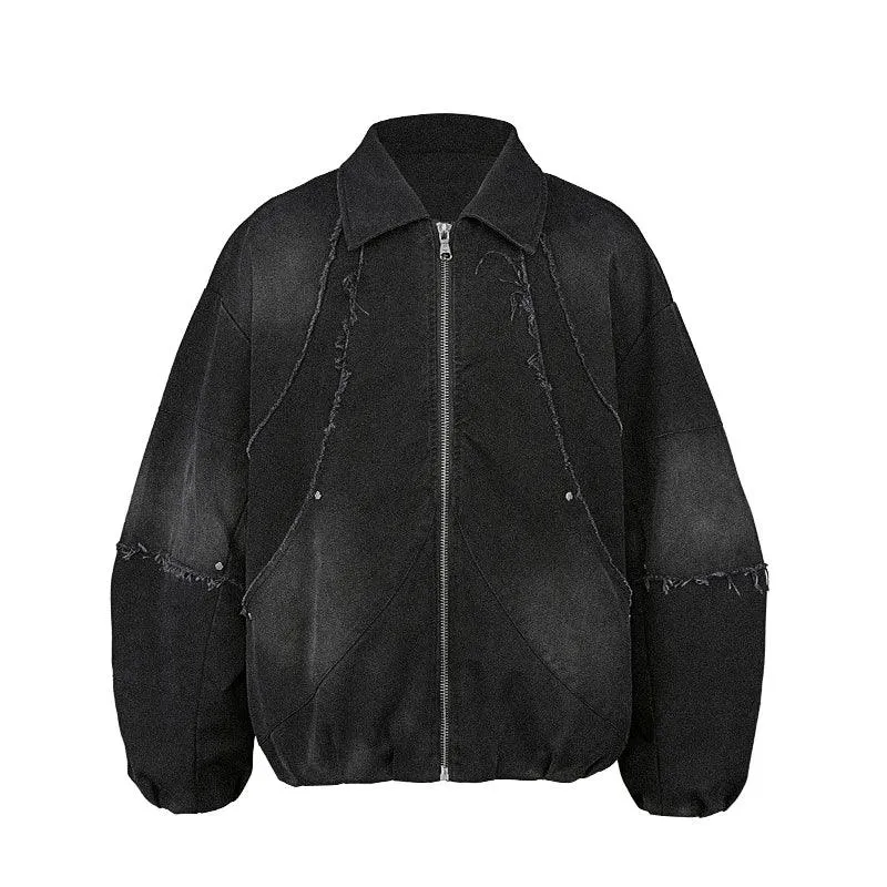Niche Designer Stone Washed Jacket