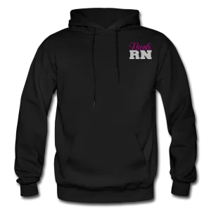 Nicole RN Nurse Flag Gildan Heavy Blend Adult Hoodie