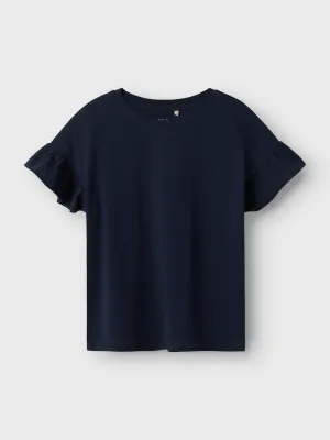 NKFVILUKKA T-Shirts & Tops - Dark Sapphire