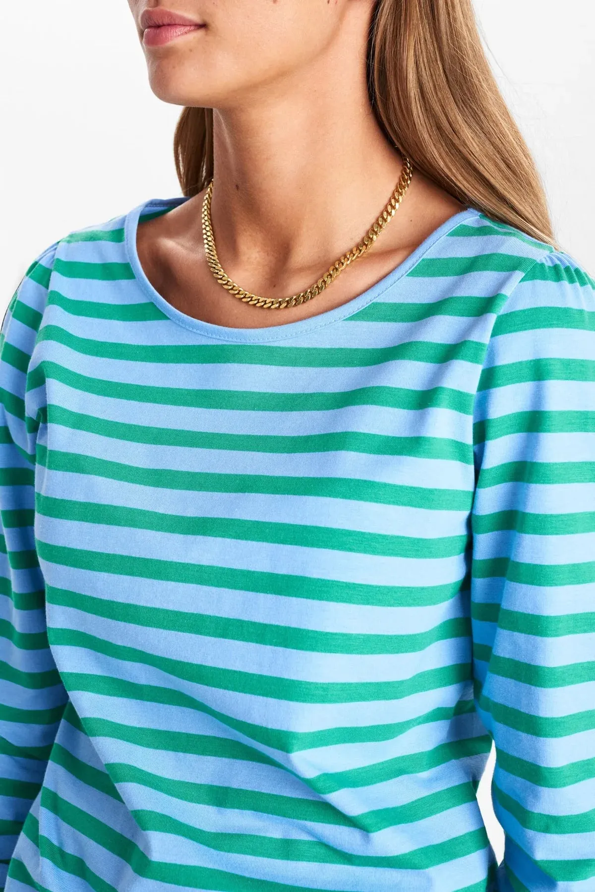 Numph NUDAIMI Long Sleeve T-SHIRT -LEPRECHAUN