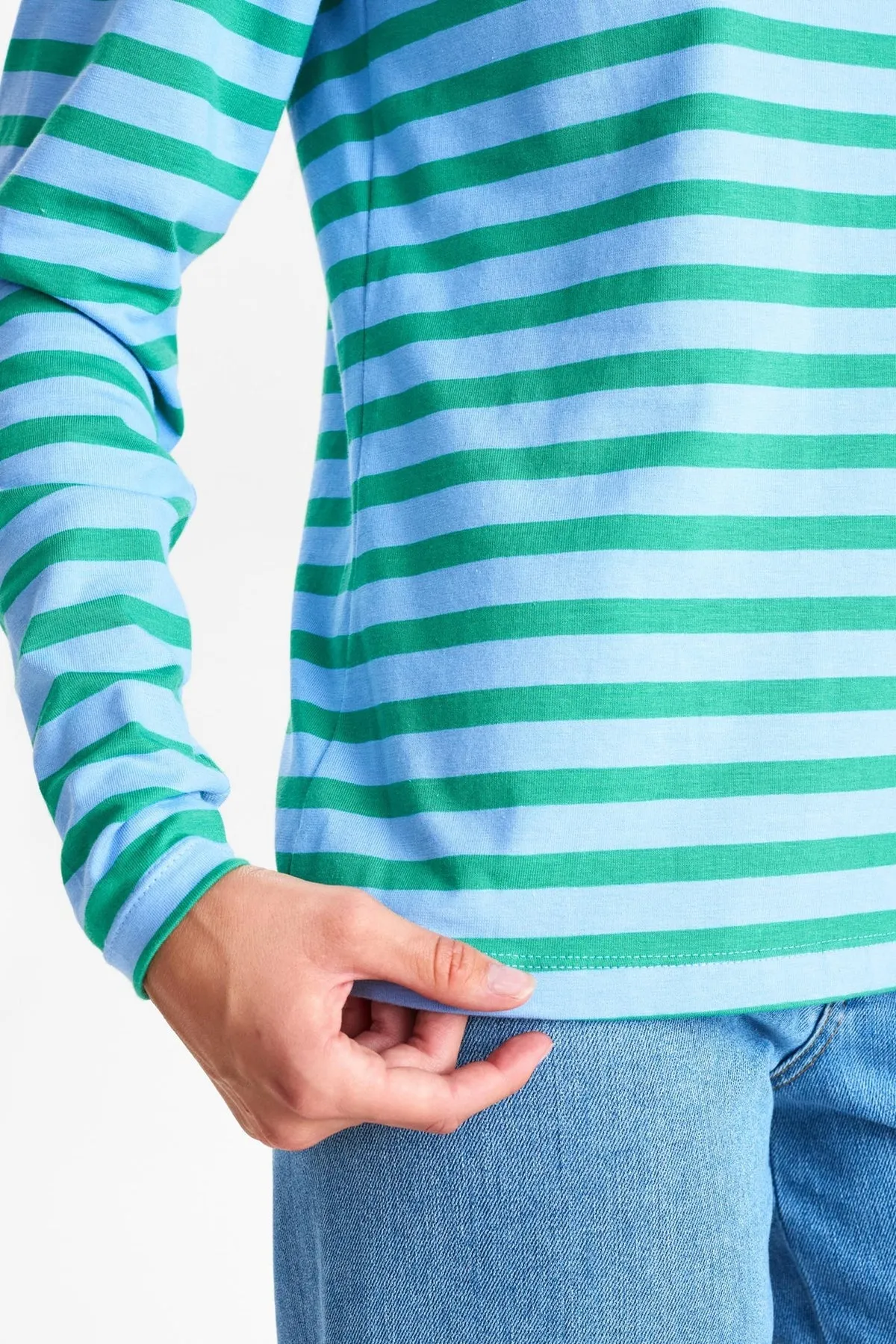 Numph NUDAIMI Long Sleeve T-SHIRT -LEPRECHAUN