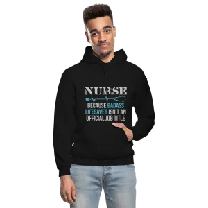 Nurse Badass 4 Gildan Heavy Blend Adult Hoodie