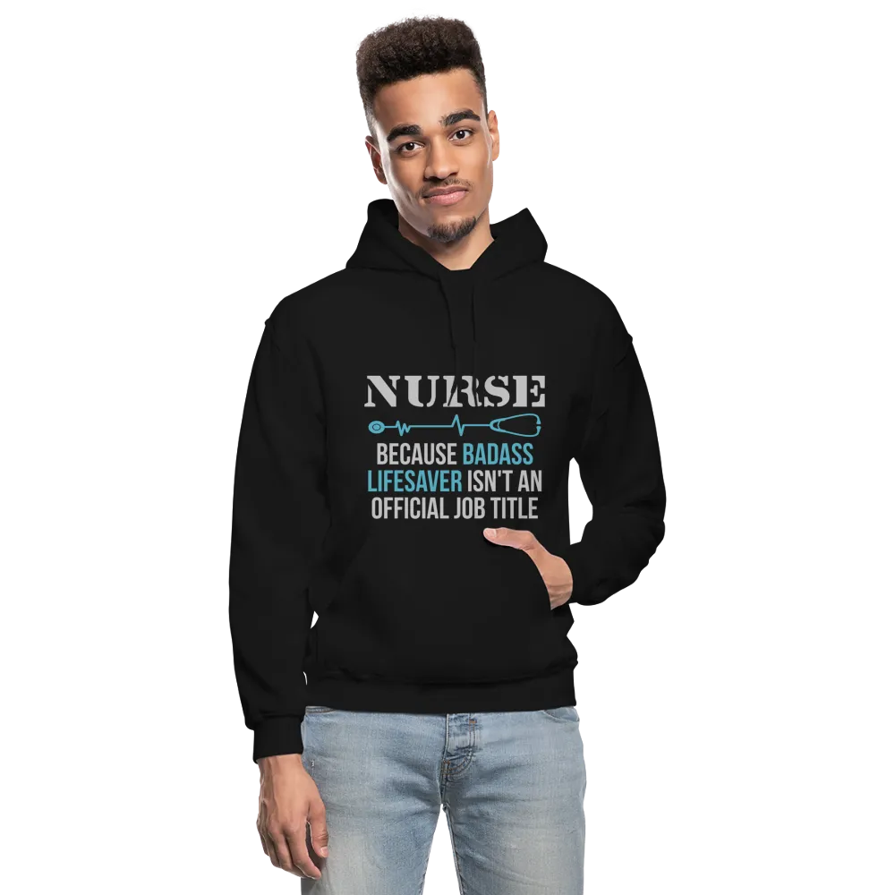 Nurse Badass 4 Gildan Heavy Blend Adult Hoodie