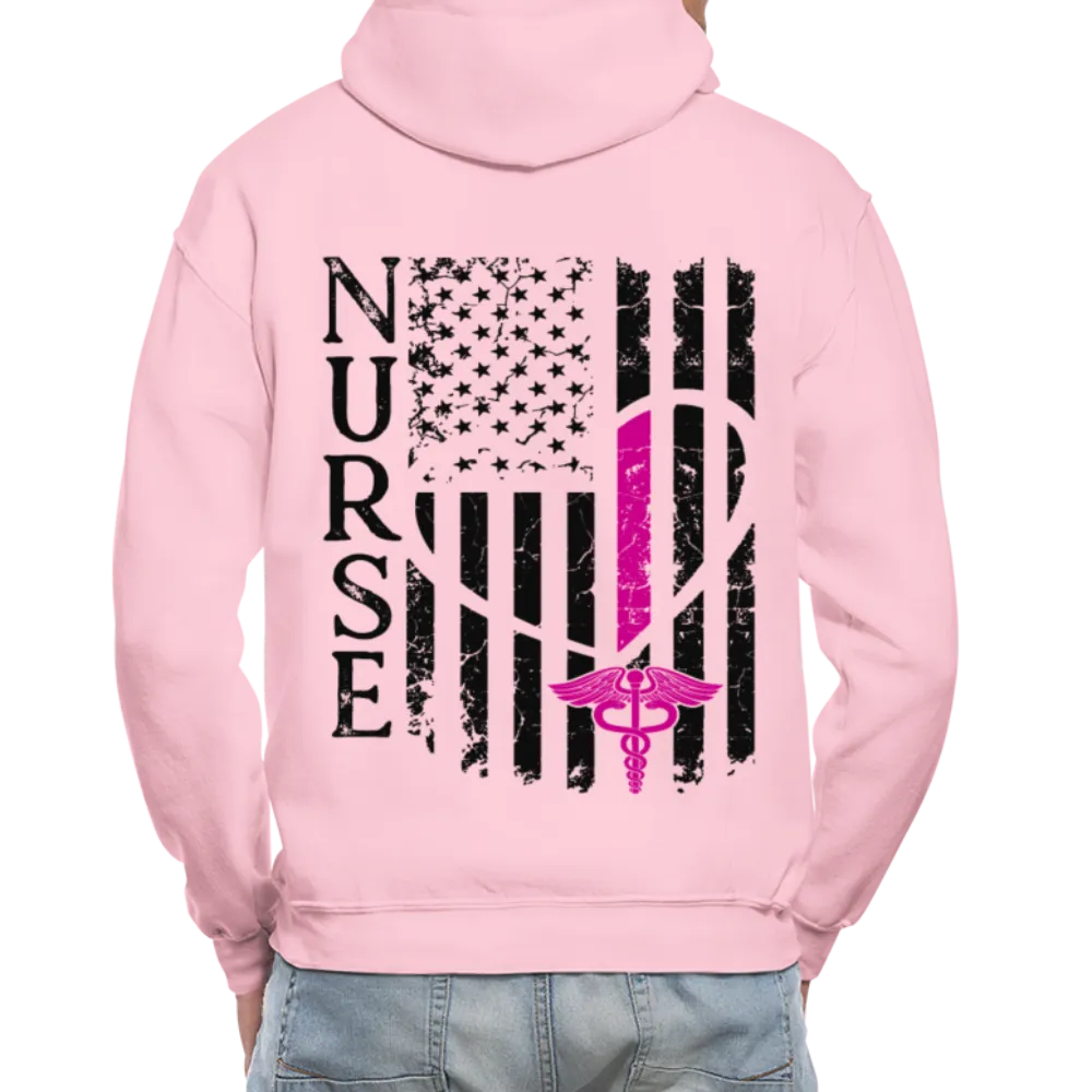 Nurse Flag Gildan Heavy Blend Adult Hoodie (CK1389 updated)