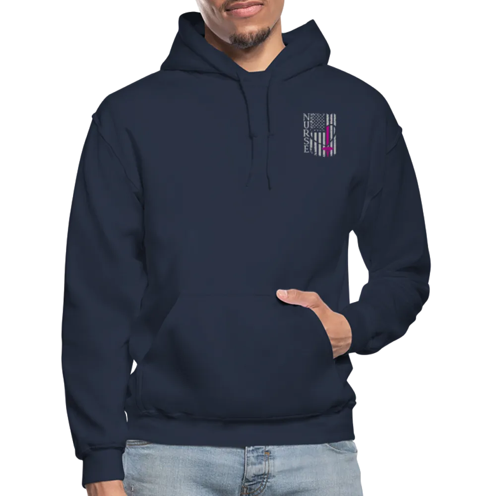 Nurse Flag Gildan Heavy Blend Adult Hoodie (CK1389 Updated)