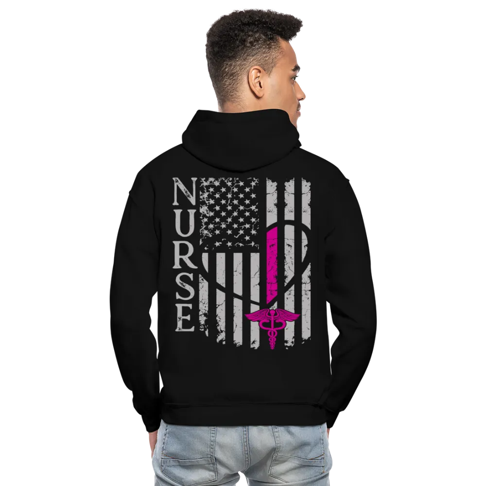 Nurse Flag Gildan Heavy Blend Adult Hoodie (CK1389 Updated)