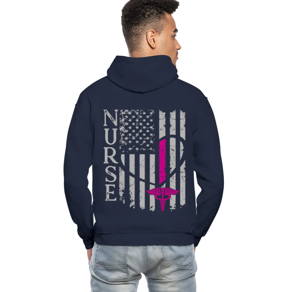 Nurse Flag Gildan Heavy Blend Adult Hoodie (CK1389 Updated)