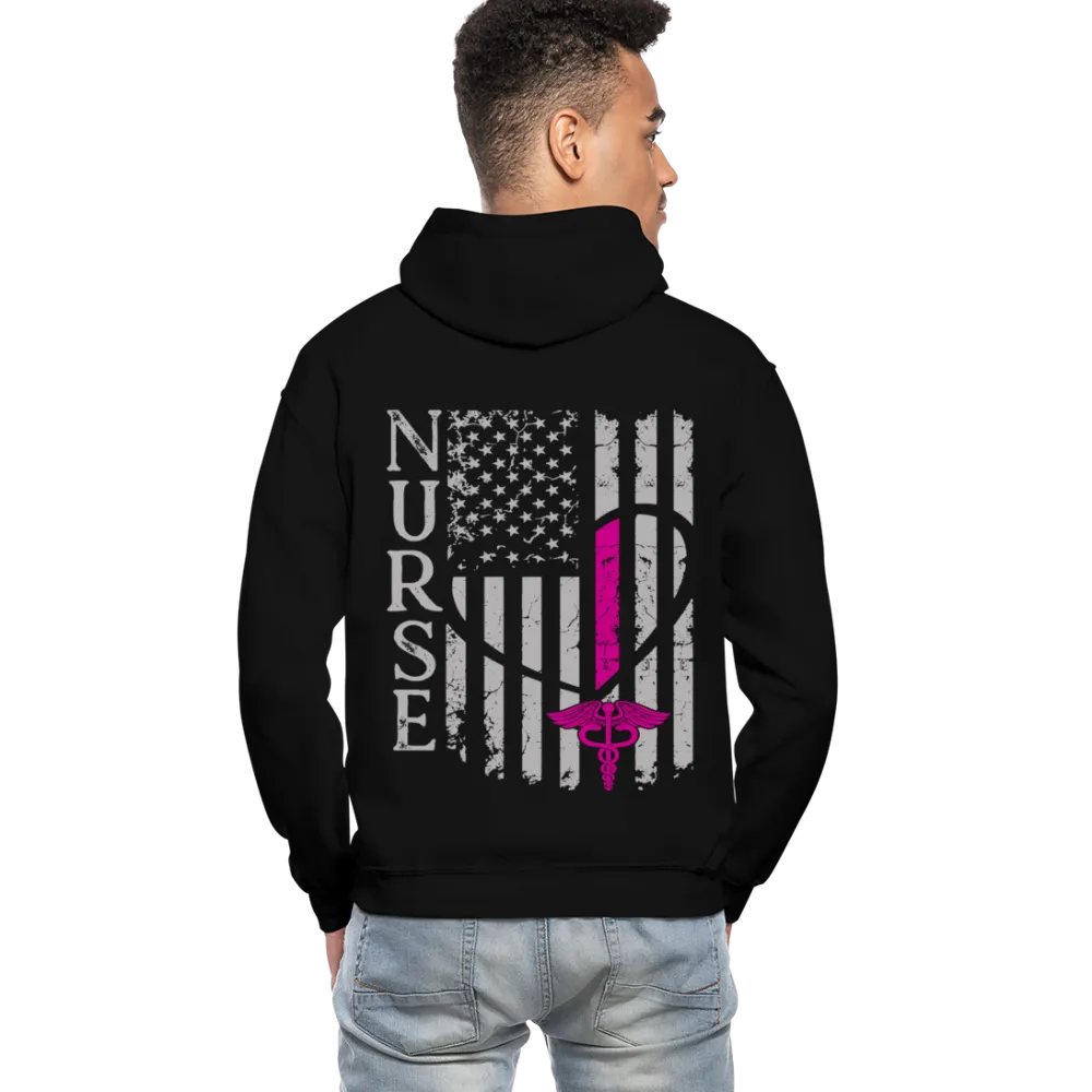 Nurse Flag Gildan Heavy Blend Adult Hoodie (CK1389 Updated)