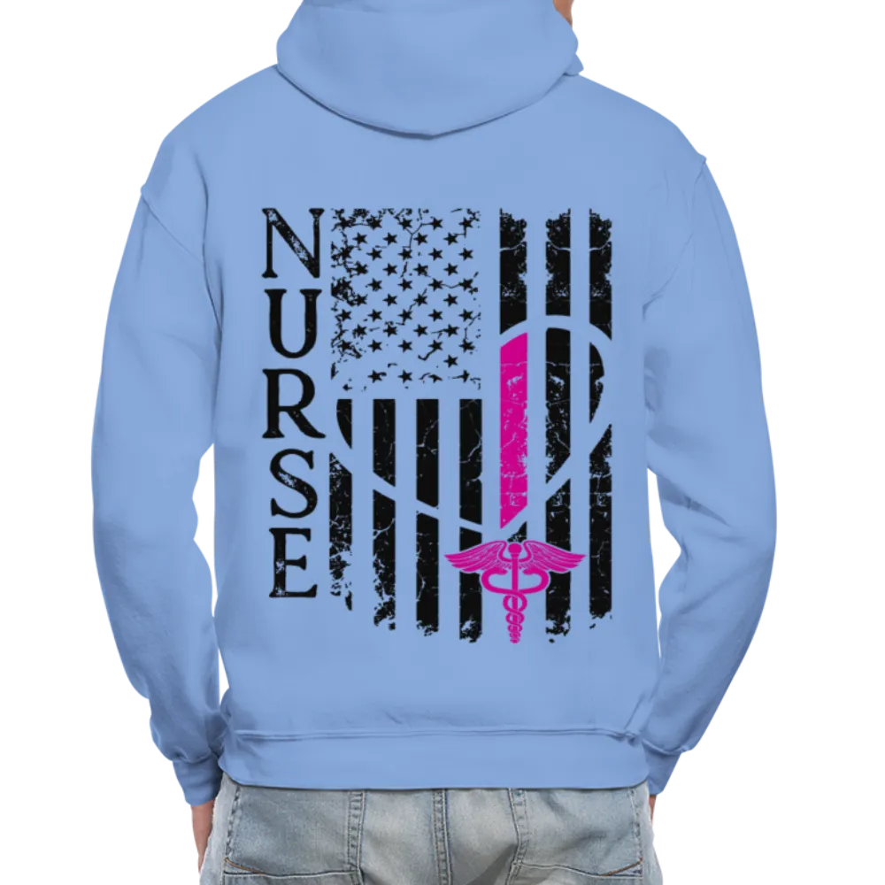 Nurse Flag Gildan Heavy Blend Adult Hoodie (CK1389 updated)