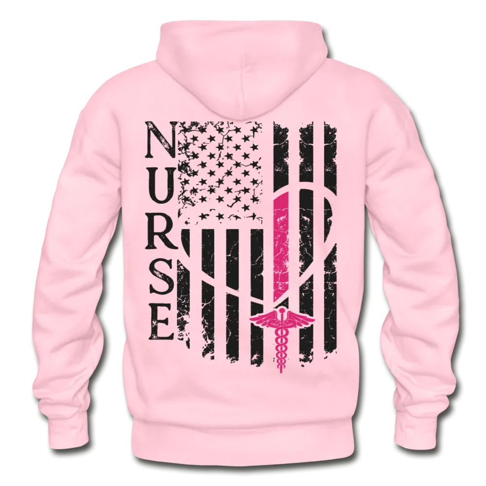 Nurse Flag Gildan Heavy Blend Adult Hoodie