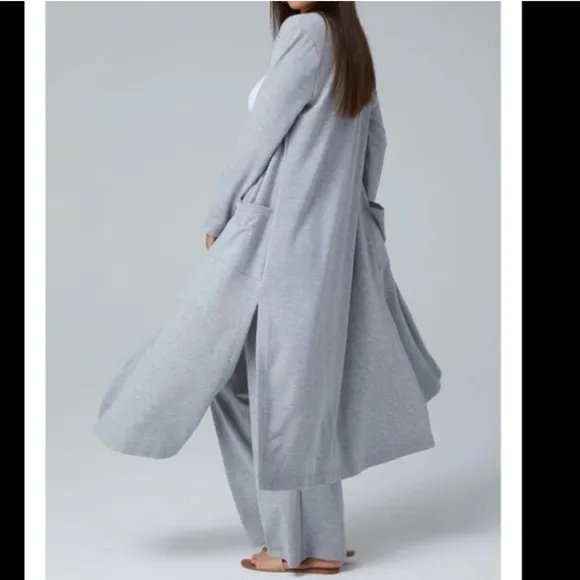 NWOT Franne Golde The Bliss Duster, Sz M, Luxuriously Soft!