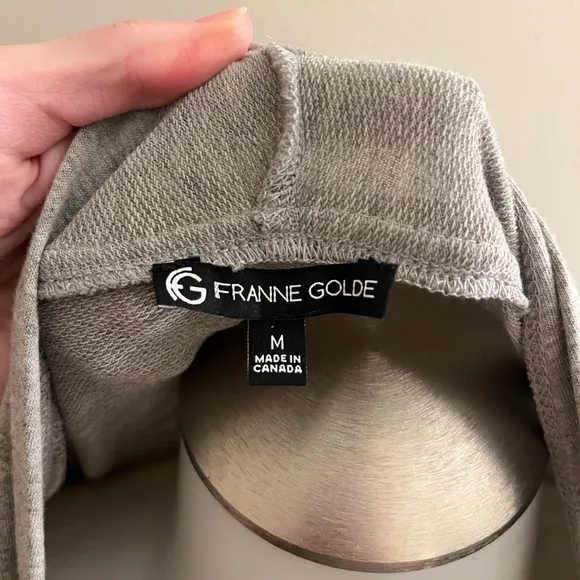 NWOT Franne Golde The Bliss Duster, Sz M, Luxuriously Soft!