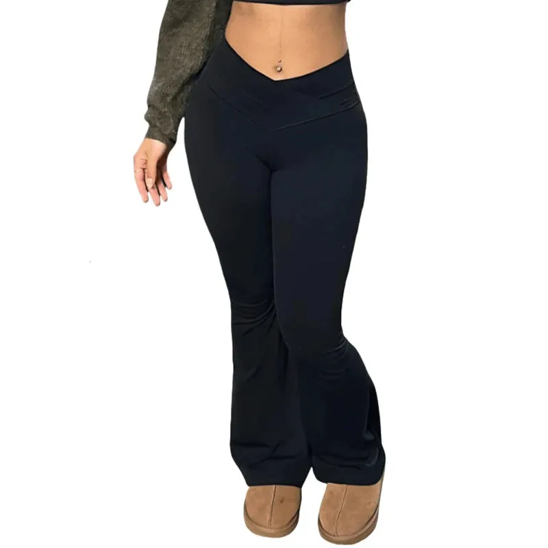 Obsidian Phoenix Women's Luxury Flared Leggings