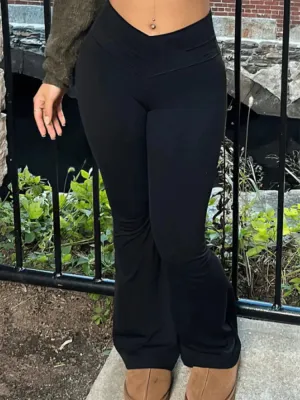 Obsidian Phoenix Women's Luxury Flared Leggings
