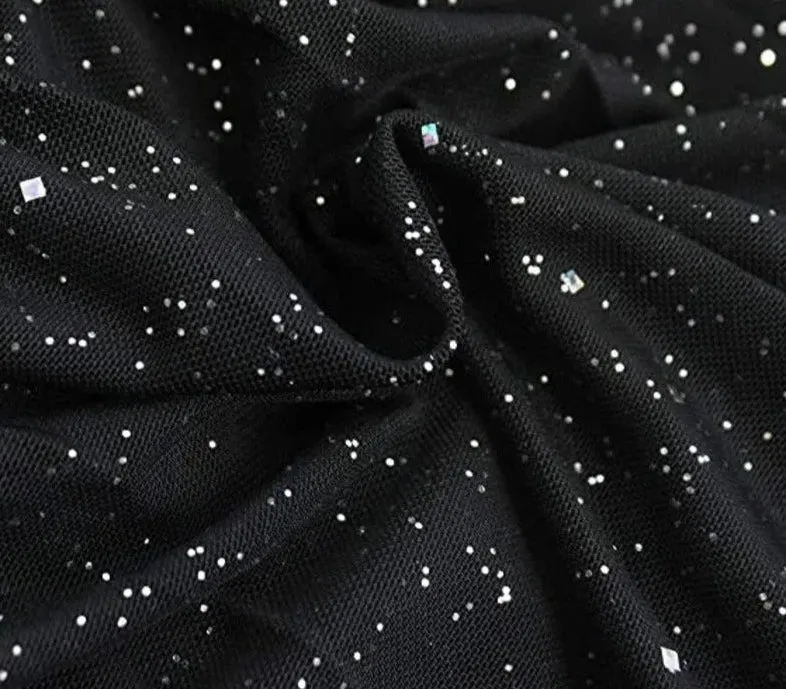 Off The Shoulder Glitter Mini Dress | Dreamofthe90s