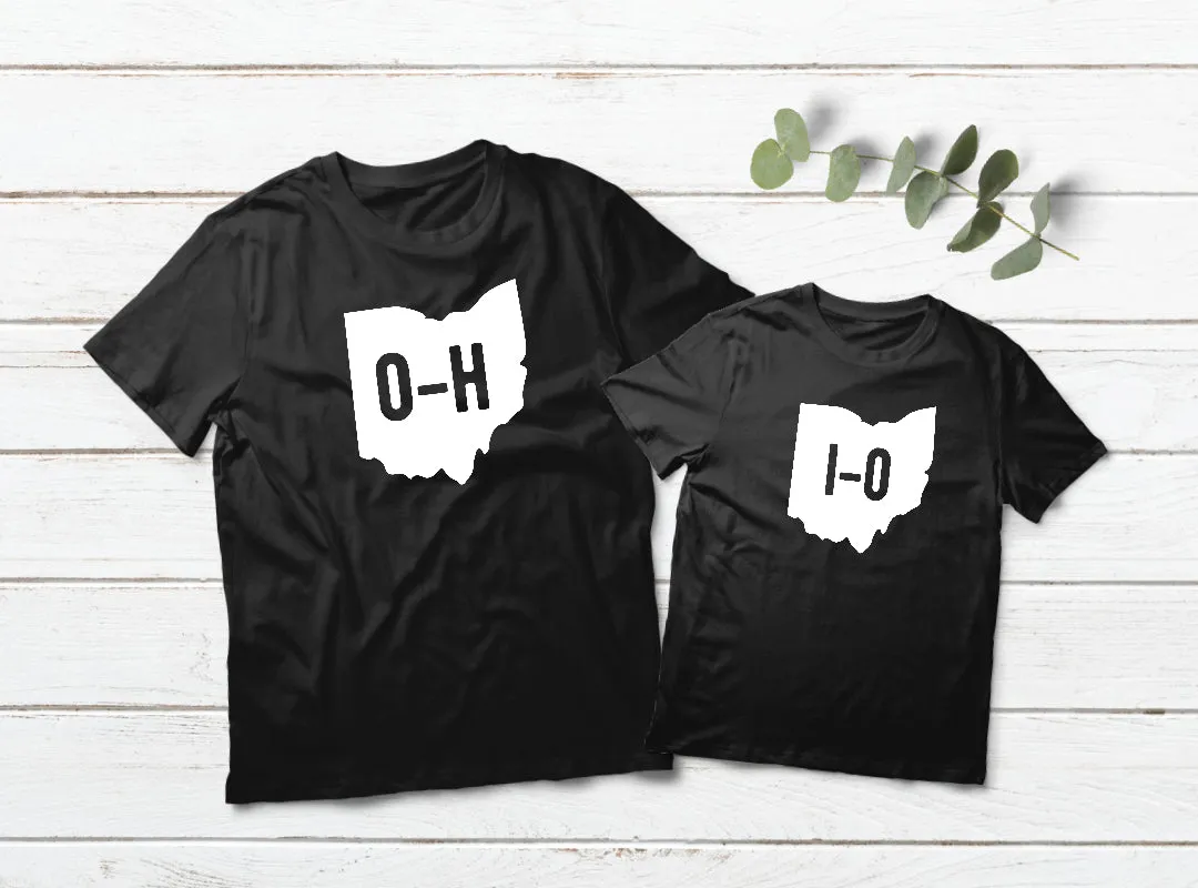 Ohio Father Son Matching Shirts