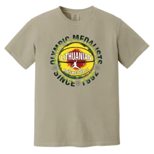 Olympic Medalists - Men/Women Unisex Soft-Washed Comfort Cotton Short Sleeve T-Shirt