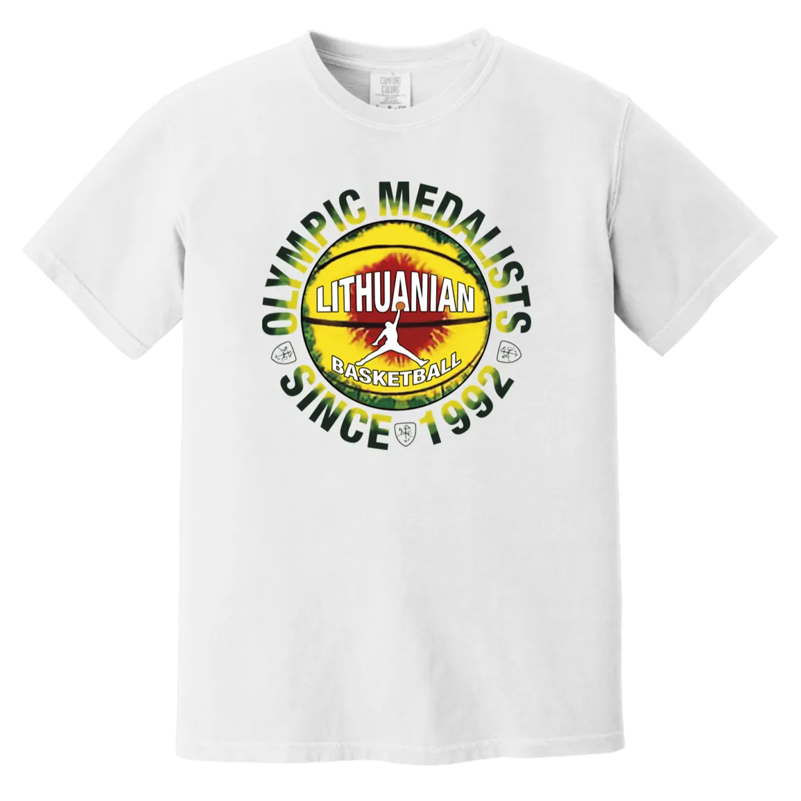 Olympic Medalists - Men/Women Unisex Soft-Washed Comfort Cotton Short Sleeve T-Shirt