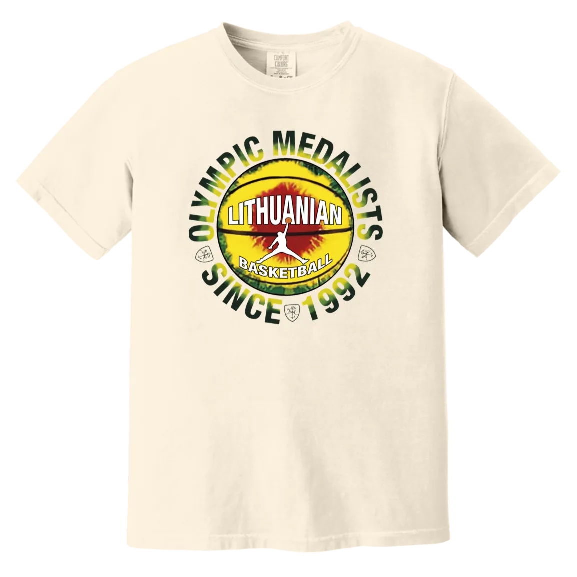 Olympic Medalists - Men/Women Unisex Soft-Washed Comfort Cotton Short Sleeve T-Shirt