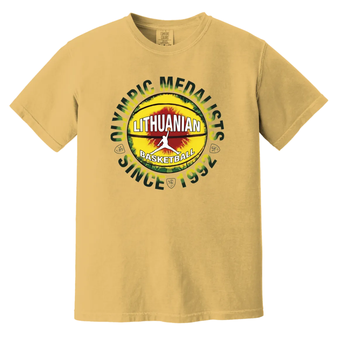 Olympic Medalists - Men/Women Unisex Soft-Washed Comfort Cotton Short Sleeve T-Shirt