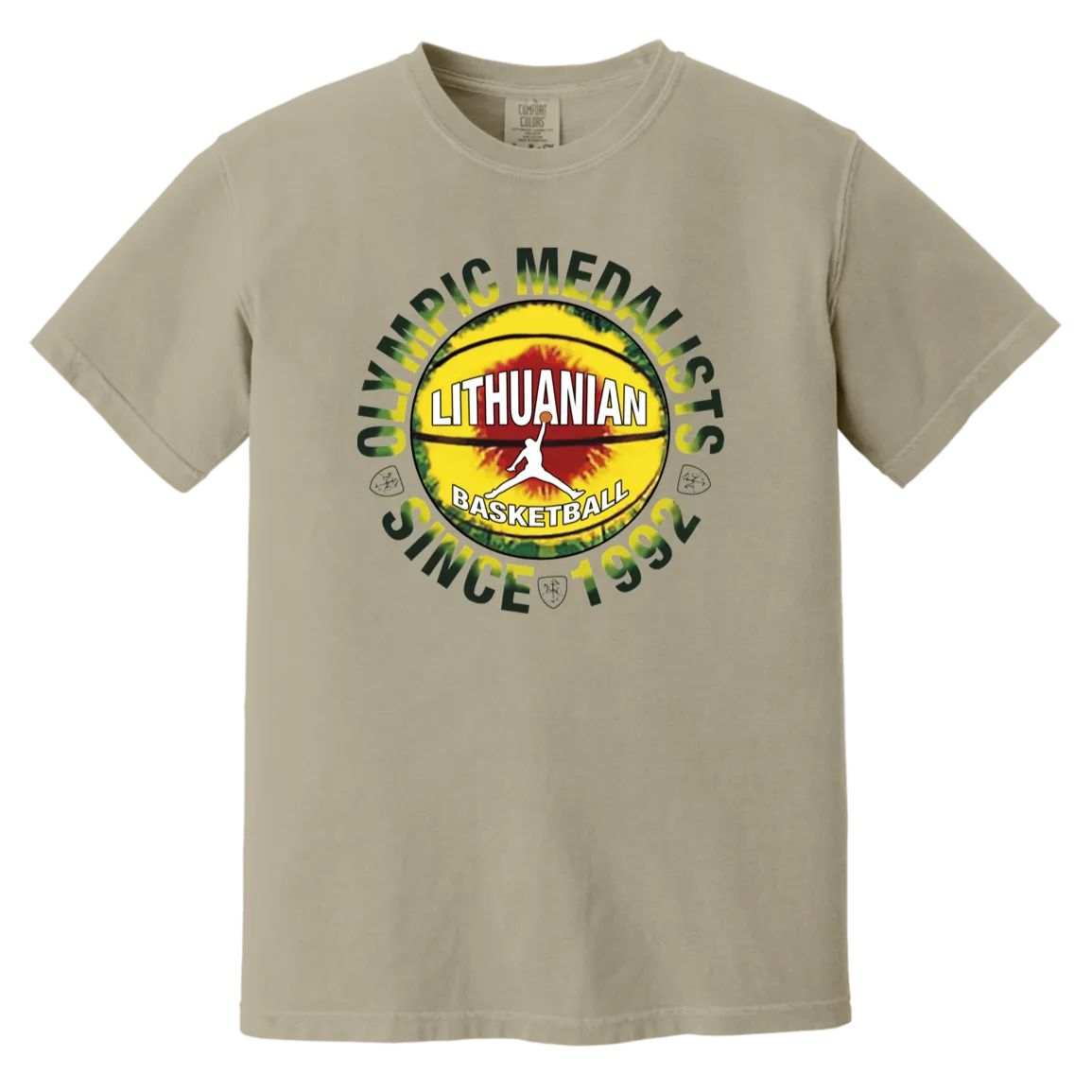 Olympic Medalists - Men/Women Unisex Soft-Washed Comfort Cotton Short Sleeve T-Shirt
