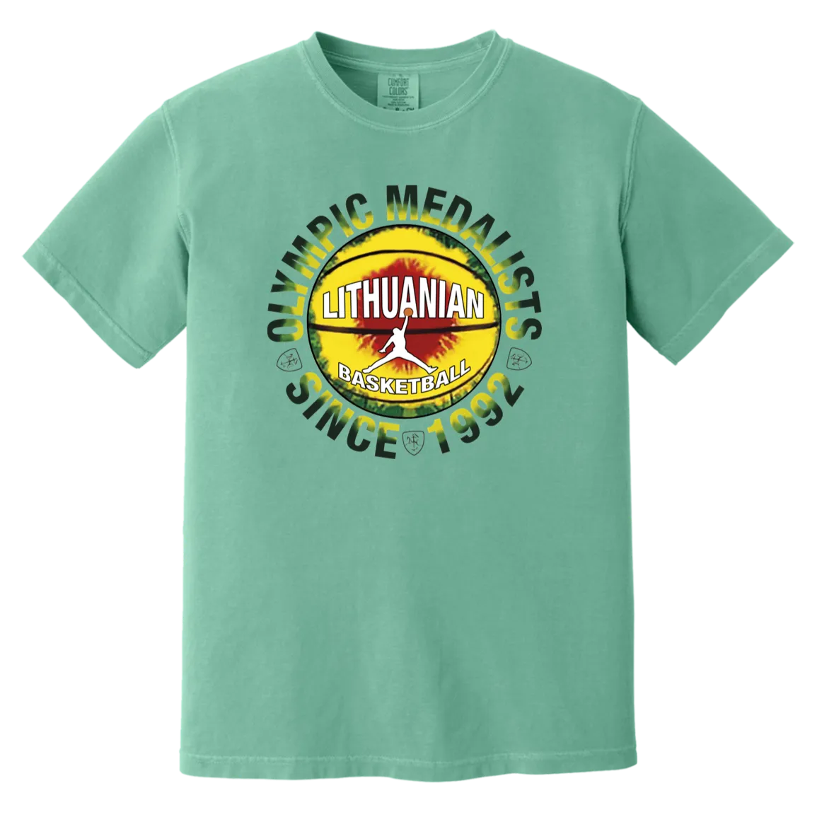 Olympic Medalists - Men/Women Unisex Soft-Washed Comfort Cotton Short Sleeve T-Shirt