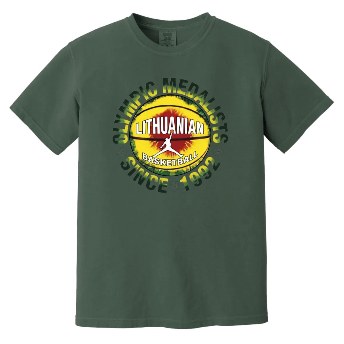 Olympic Medalists - Men/Women Unisex Soft-Washed Comfort Cotton Short Sleeve T-Shirt