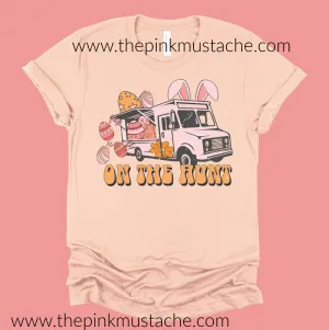 On The Hunt Easter Softstyle Tee -  Toddler, Youth, and Adult Sizes/Religious Tee/ Unisex Sized Tee / Easter Spring Shirt