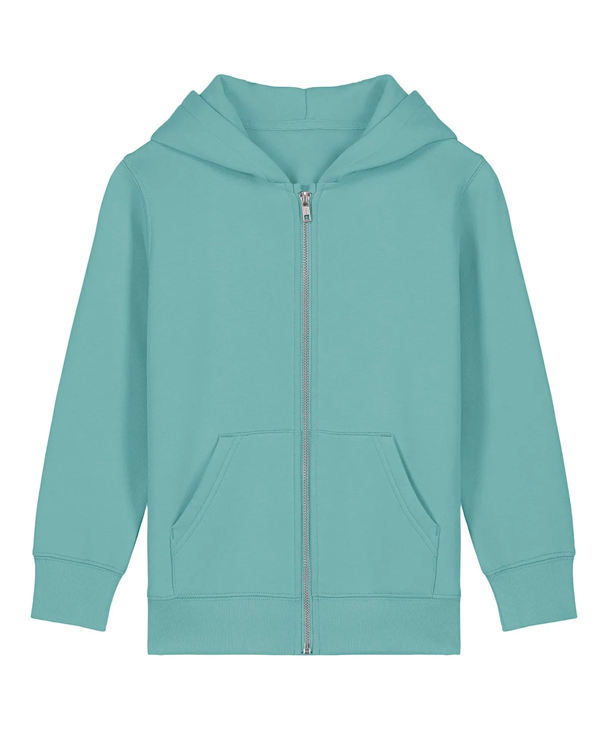 Organic Colours Kids Zipped Hooded Sweatshirt