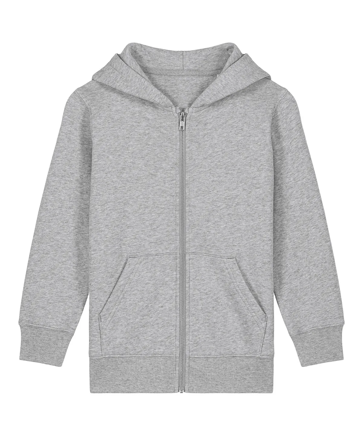Organic Colours Kids Zipped Hooded Sweatshirt