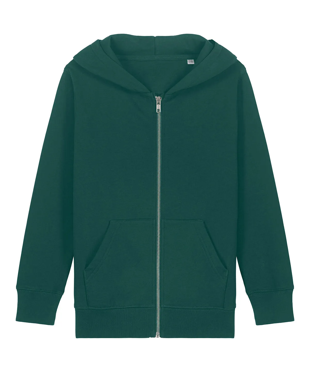 Organic Colours Kids Zipped Hooded Sweatshirt