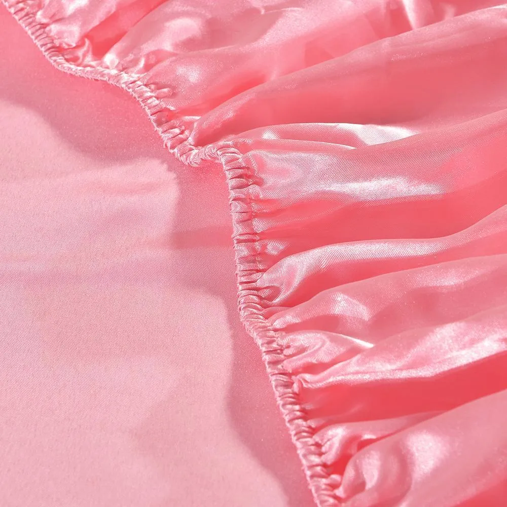 Oversize Slik Fitted Sheet