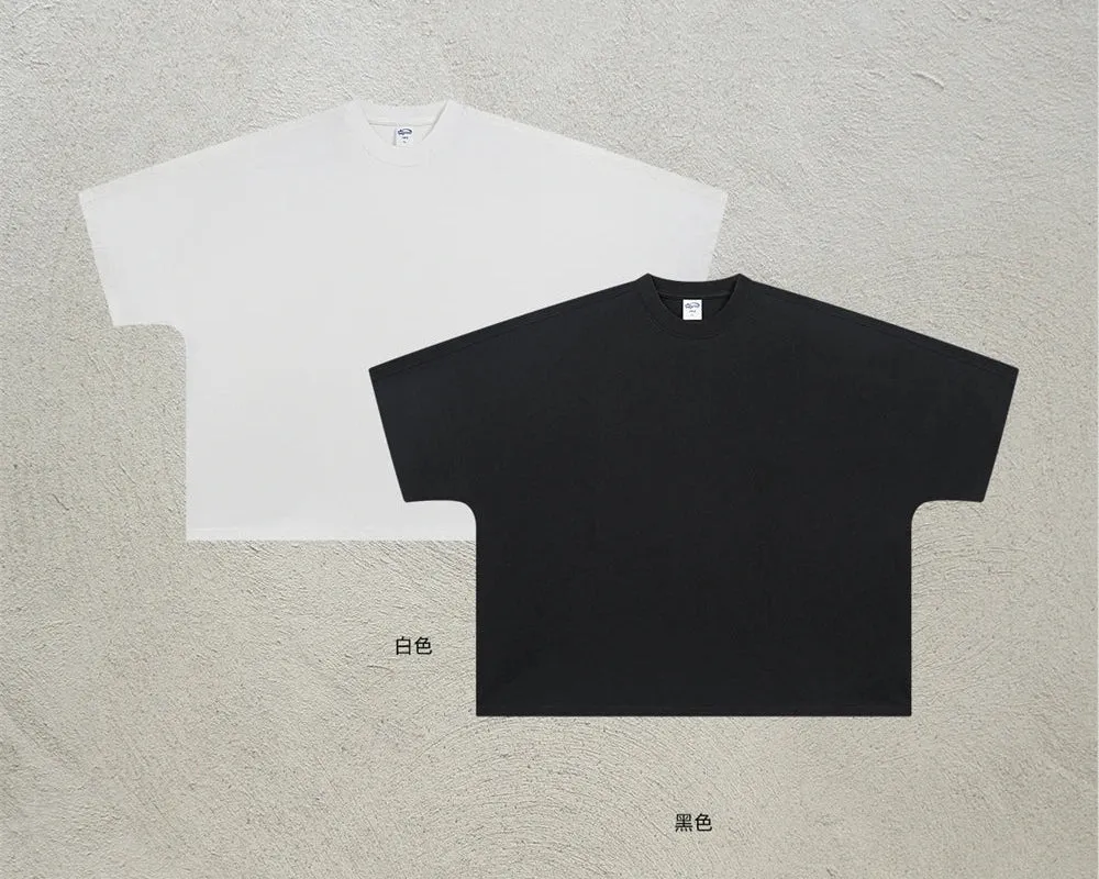 Oversized Cotton Casual Unisex Seamless T-Shirts