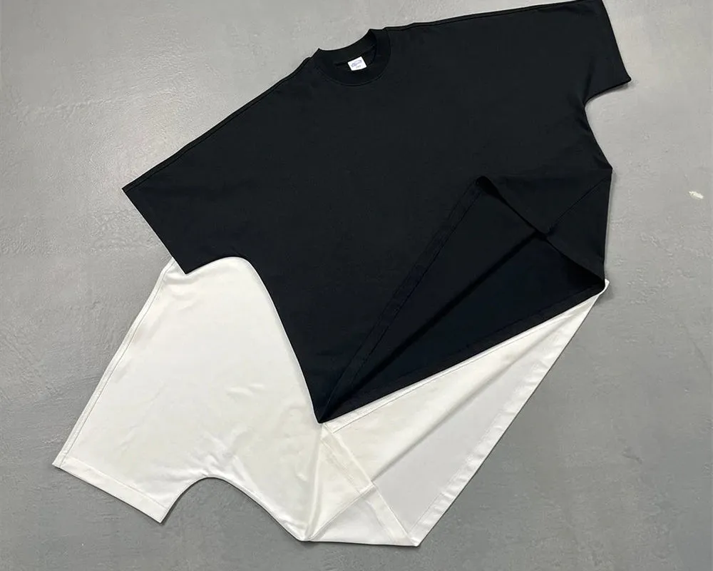 Oversized Cotton Casual Unisex Seamless T-Shirts