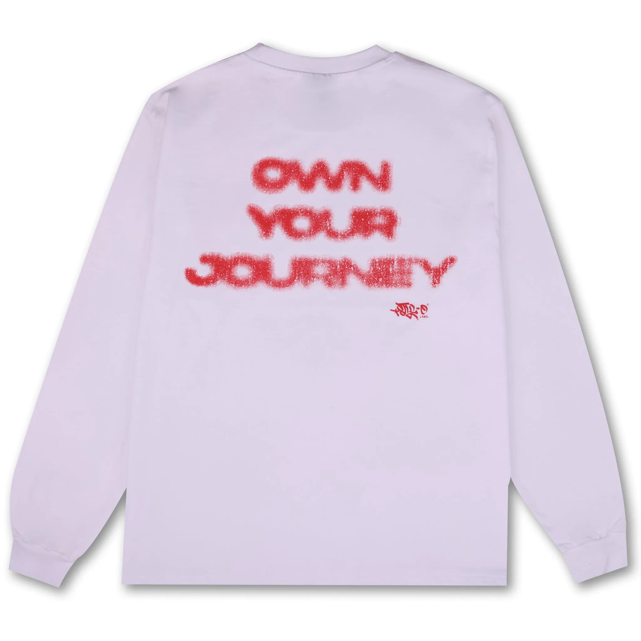 OWN YOUR JOURNEY LS (WHITE)