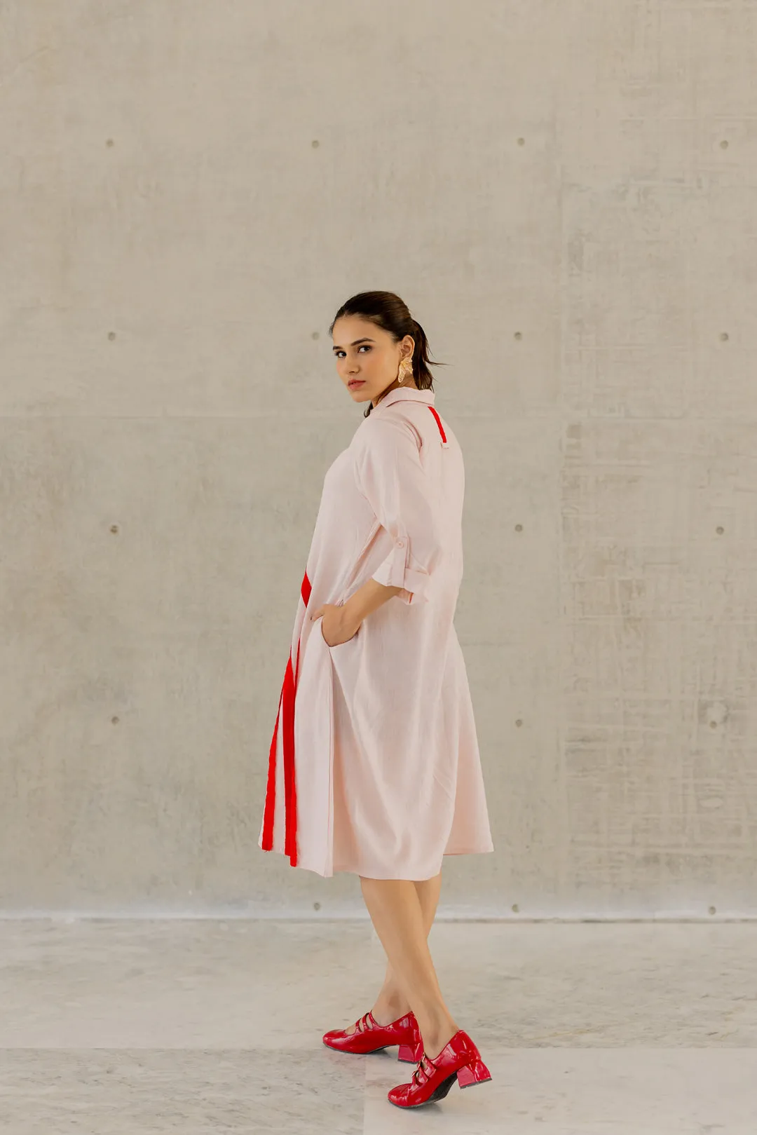 Oyster Wave Dress