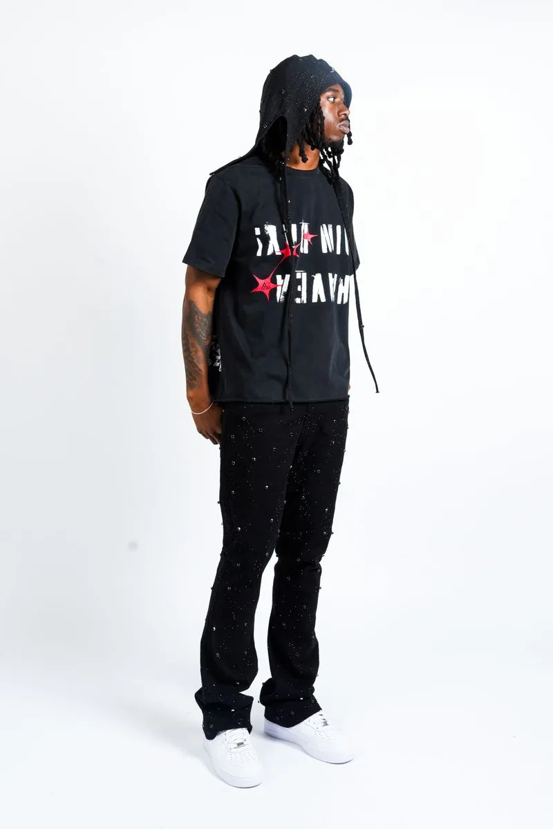 Paper Money HAVE A NICE DAY TEE (BLACK)