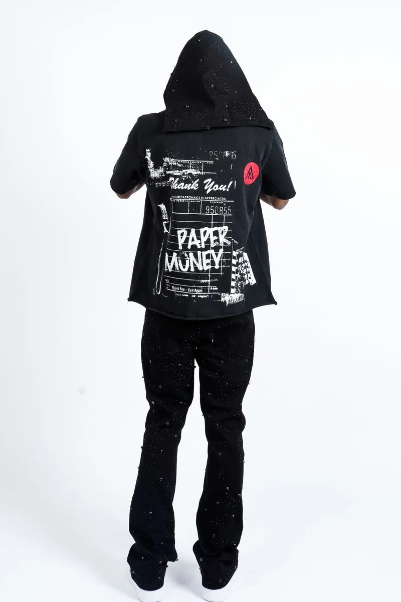 Paper Money HAVE A NICE DAY TEE (BLACK)
