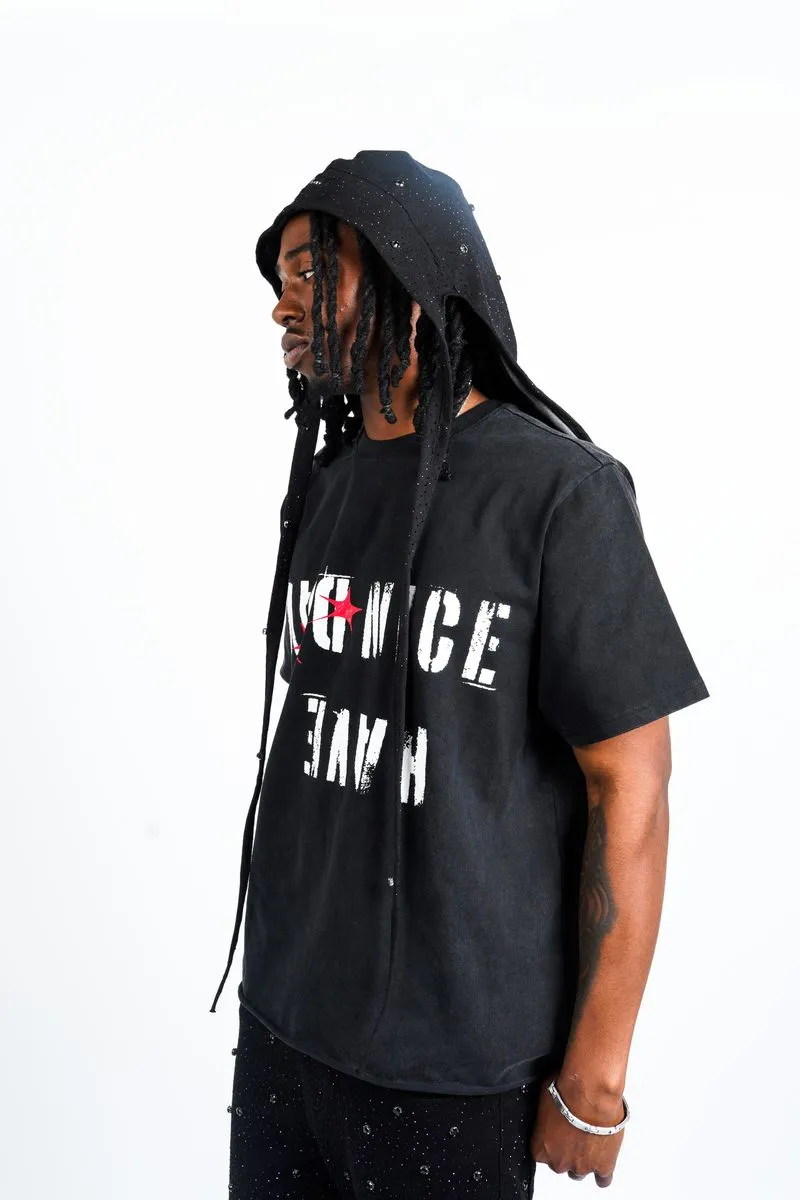 Paper Money HAVE A NICE DAY TEE (BLACK)