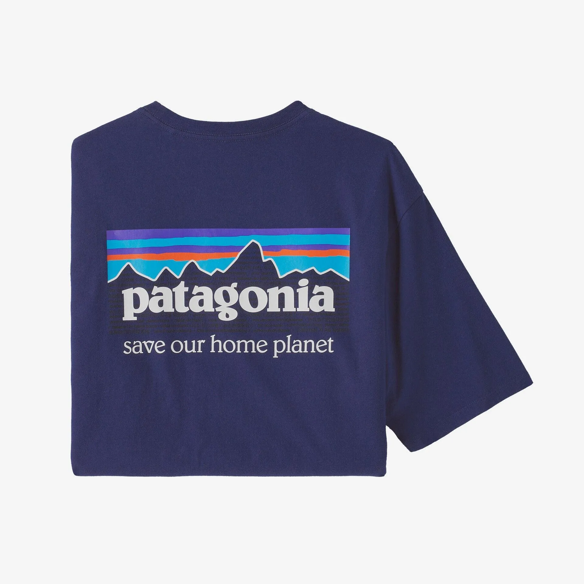 Patagonia P-6 Mission Organic Tee Sound Blue