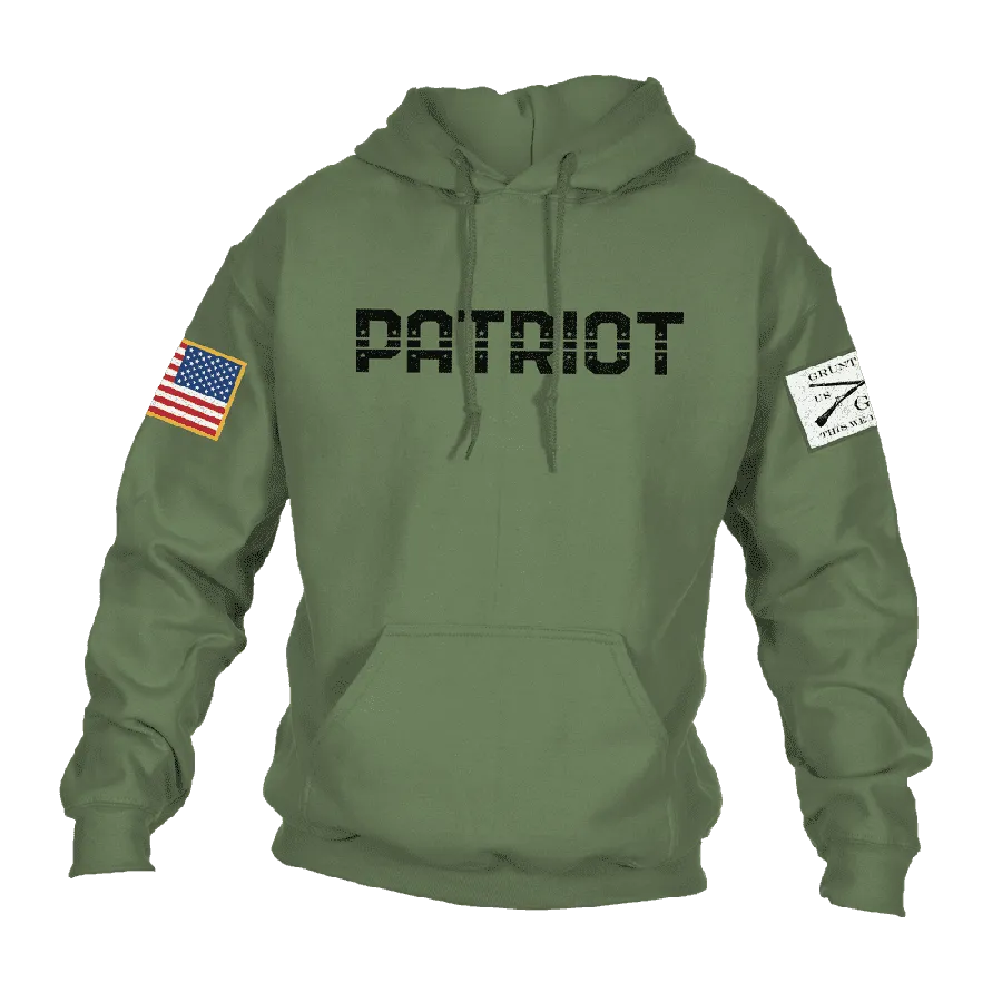 Patriot Hoodie - Military Green