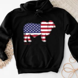 Patriotic Brahman Hoodie (S-3XL) Unisex - Multiple Colors!