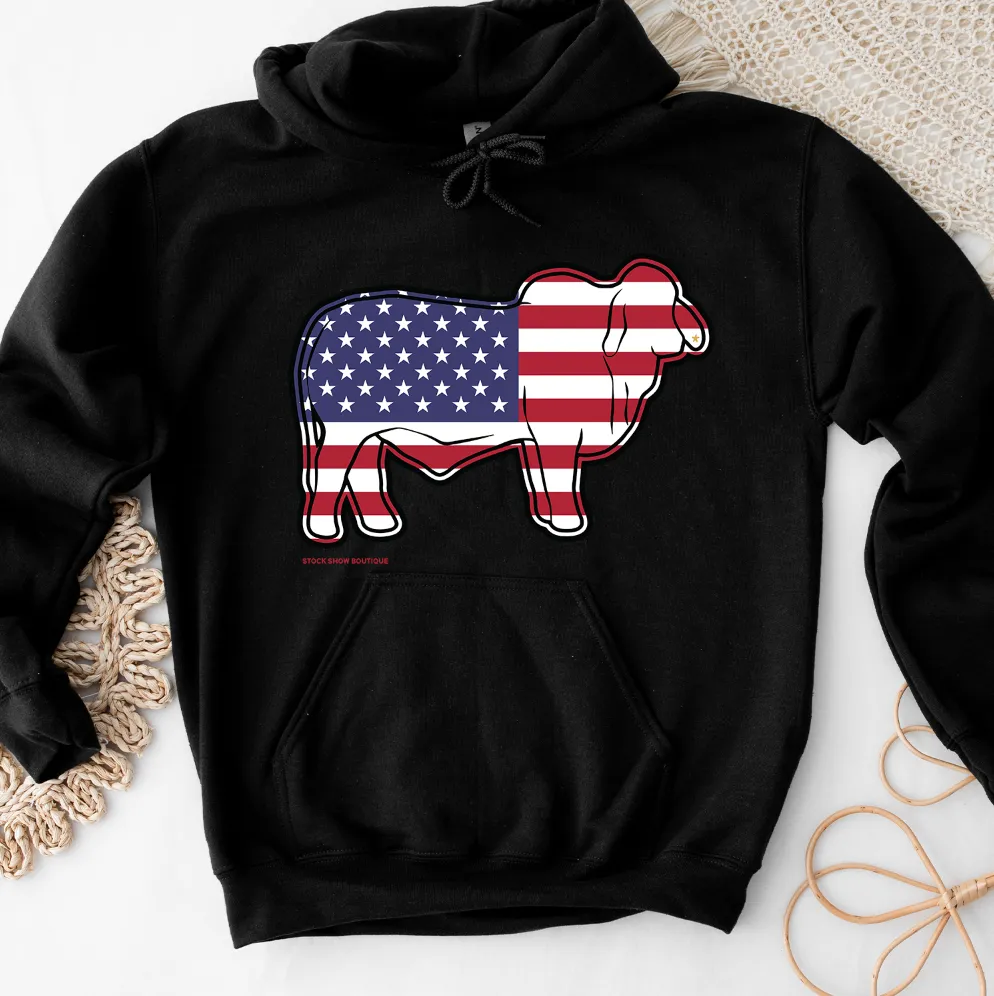 Patriotic Brahman Hoodie (S-3XL) Unisex - Multiple Colors!